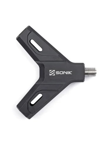 Sonik Aluminium Spreader Block V-Block Karpfenkescher-Tackle & Co-JJ-Fishing