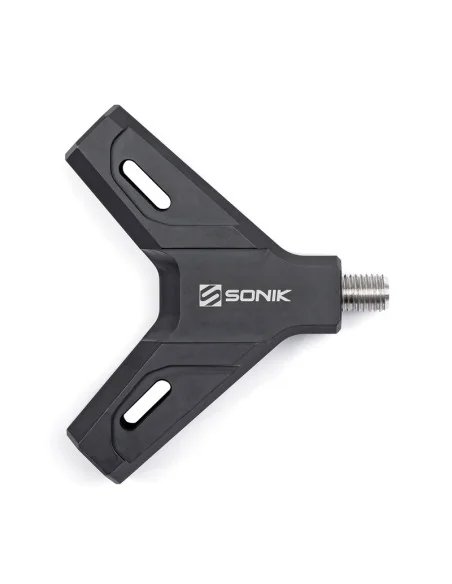 Sonik Aluminium Spreader Block V-Block Karpfenkescher-Tackle & Co-JJ-Fishing
