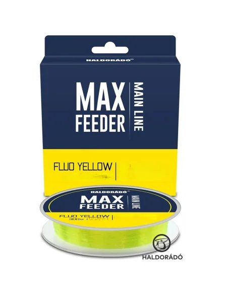 Haldorado MAX Feeder Yellow 0,20 mm 300m Monofile Angelschnur Profi Qualität-Schnüre-JJ-Fishing