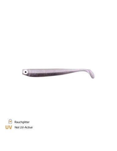 Zeck Fishing ZANDER Gummi Rauchglitter 12cm 9,5g 3 Stück Low-Action Gummifisch von Sebastian Hänel Gummiköder Spinnfischen-Gu...