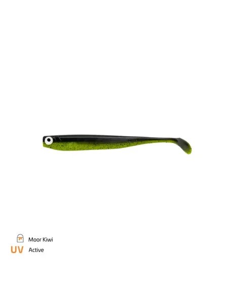 Zeck Fishing ZANDER Gummi Moor Kiwi 12cm 9,5g 3 Stück Low-Action Gummifisch von Sebastian Hänel Gummiköder Spinnfischen-Gummi...