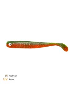 Zeck Fishing ZANDER Gummi Fire Perch 16cm 2 Stück Low-Action Gummifisch von Sebastian Hänel Gummiköder Spinnfischen-Gummifisc...