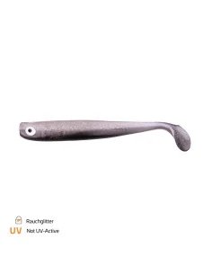 Zeck Fishing ZANDER Gummi Rauchglitter 16cm 2 Stück Low-Action Gummifisch von Sebastian Hänel Gummiköder Spinnfischen-Gummifi...