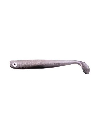 Zeck Fishing ZANDER Gummi Rauchglitter 16cm 2 Stück Low-Action Gummifisch von Sebastian Hänel Gummiköder Spinnfischen-Gummifi...