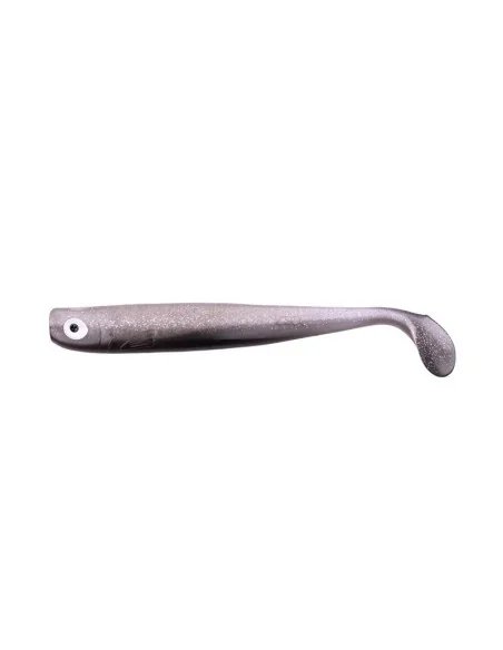 Zeck Fishing ZANDER Gummi Rauchglitter 16cm 2 Stück Low-Action Gummifisch von Sebastian Hänel Gummiköder Spinnfischen-Gummifi...