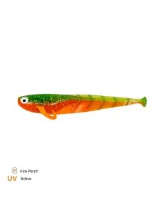 Zeck Fishing Quappie Fire Perch 12cm 7,3g 3 Stück Innovation von Sebastian Hänel Gummiköder Zander Barsch Spinnfischen-Gummif...