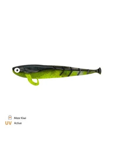 Zeck Fishing Quappie Moor Kiwi 10cm 4,4g 3 Stück Innovation von Sebastian Hänel Gummiköder Zander Barsch Spinnfischen-Gummifi...