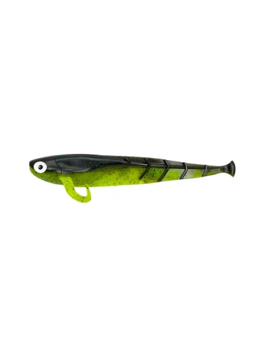 Zeck Fishing Quappie Moor Kiwi 8cm 2,2g 3 Stück Innovation von Sebastian Hänel Gummiköder Zander Barsch Spinnfischen-Gummifis...