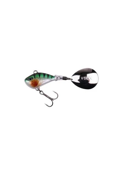 Zeck Fishing Rogue Runner Holo Perch 20g Jig Spinner Weitwurfköder starke Druckwellen Spinnfischen-Blinker / Spinnköder-JJ-Fi...