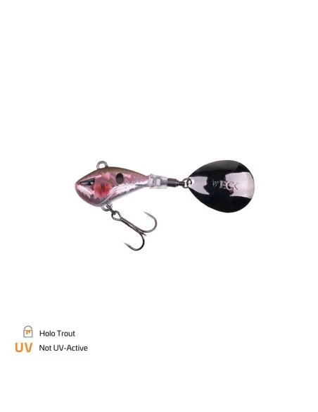 Zeck Fishing Rogue Runner Perch 10g Jig Spinner Weitwurfköder starke Druckwellen Spinnfischen-Blinker / Spinnköder-JJ-Fishing