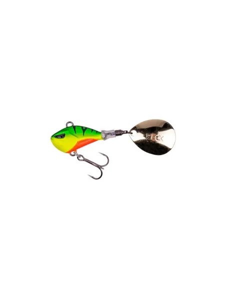 Zeck Fishing Rogue Runner Firetiger 10g Jig Spinner Weitwurfköder starke Druckwellen Spinnfischen-Blinker / Spinnköder-JJ-Fis...