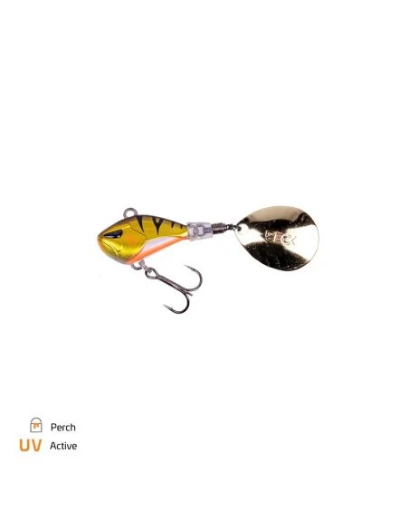 Zeck Fishing Mini Rogue Runner Perch 5g Jig Spinner Weitwurfköder starke Druckwellen Spinnfischen-Blinker / Spinnköder-JJ-Fis...