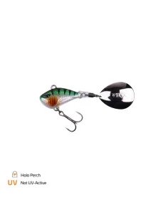 Zeck Fishing Mini Rogue Runner Holo Perch 5g Jig Spinner Weitwurfköder starke Druckwellen Spinnfischen-Blinker / Spinnköder-J...