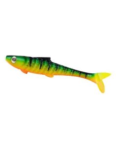 Zeck Fishing Rippler Firetiger 20cm 55g 2 Stück 2-Gang Laufverhalten Gummifisch Leicht Einsaugbar Softbait Spinnköder-Gummifi...