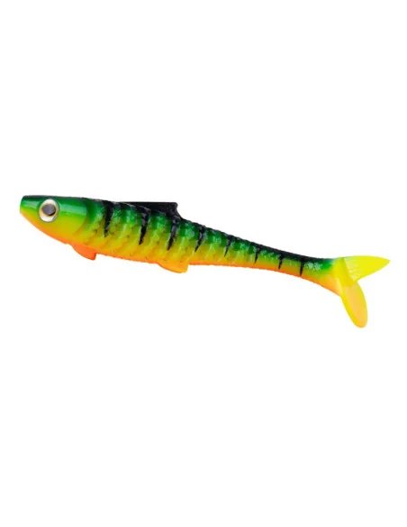 Zeck Fishing Rippler Firetiger 25cm 105g 1 Stück 2-Gang Laufverhalten Gummifisch Leicht Einsaugbar Softbait Spinnköder-Gummif...