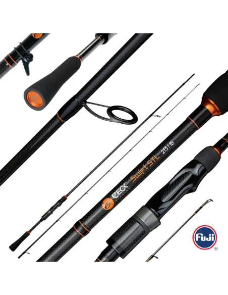 Zeck Fishing Swift STL 213cm 5-18g Barsch Spinnrute Angelrute-Ruten-JJ-Fishing