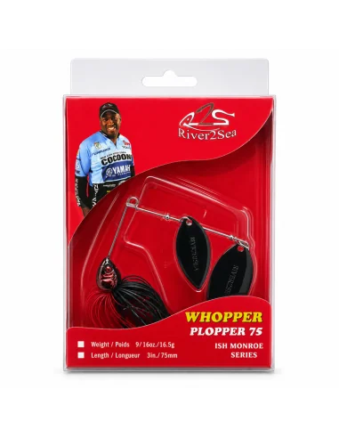 River2Sea Bling 1/2oz Spinnerbait Cold Blooded Sinking 14g Krautköder Hechtmagnet-Köder-JJ-Fishing