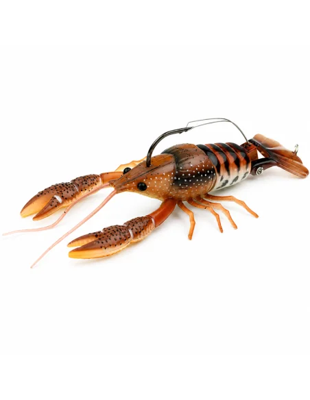 River2Sea Clackin Crayfish 130mm Krebs Brown Orange 36g Slow Sinking Barschmagnet Krautköder Edelkrebs-Blinker / Spinnköder-J...