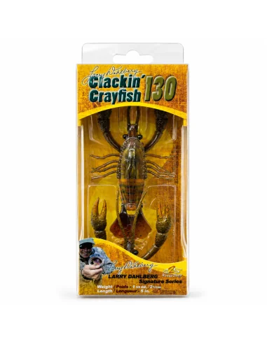 River2Sea Clackin Crayfish 130mm Krebs Brown Orange 36g Slow Sinking Barschmagnet Krautköder Edelkrebs-Blinker / Spinnköder-J...