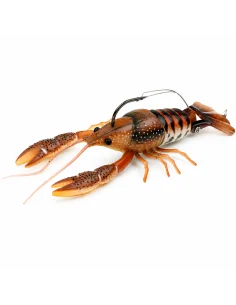 River2Sea Clackin Crayfish 90mm Krebs Brown Orange 18g Slow Sinking Barschmagnet Krautköder Edelkrebs-Blinker / Spinnköder-JJ...