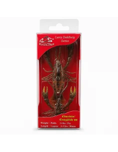River2Sea Clackin Crayfish 90mm Krebs Brown Orange 18g Slow Sinking Barschmagnet Krautköder Edelkrebs-Blinker / Spinnköder-JJ... 2