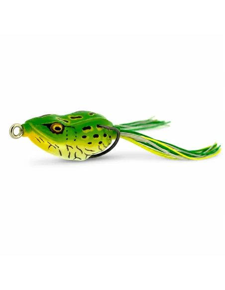 River2Sea Bully Wa 55mm Topwater Frog Leopard 16g Oberflächenfischen Krautköder Froschimitat-Gummifische / Gummiköder-JJ-Fishing