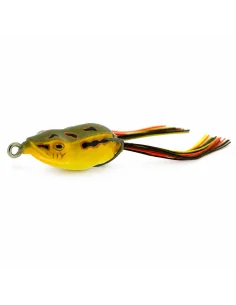 River2Sea Bully Wa 55mm Topwater Frog Copper Green 16g Oberflächenfischen Krautköder Froschimitat-Gummifische / Gummiköder-JJ...