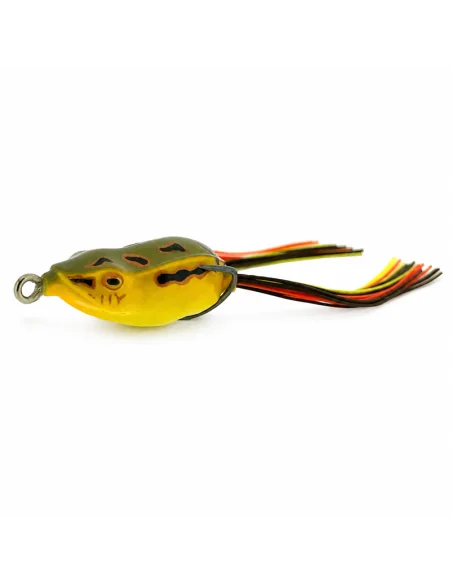 River2Sea Bully Wa 55mm Topwater Frog Copper Green 16g Oberflächenfischen Krautköder Froschimitat-Gummifische / Gummiköder-JJ...
