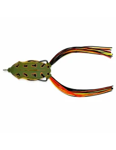River2Sea Bully Wa 55mm Topwater Frog Copper Green 16g Oberflächenfischen Krautköder Froschimitat-Gummifische / Gummiköder-JJ... 2