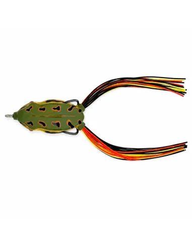 River2Sea Bully Wa 55mm Topwater Frog Copper Green 16g Oberflächenfischen Krautköder Froschimitat-Gummifische / Gummiköder-JJ...