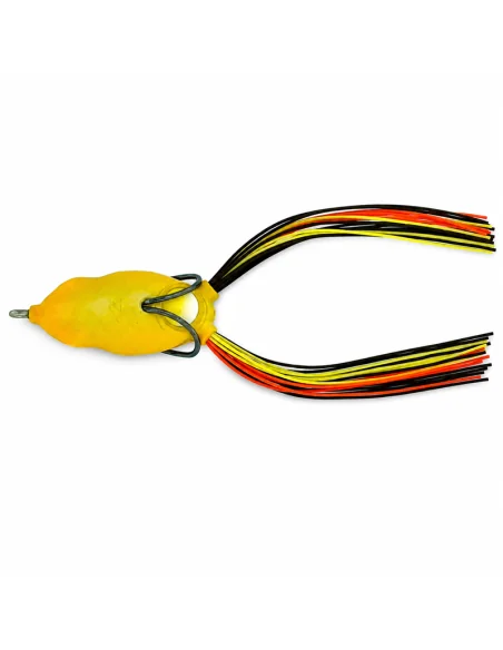 River2Sea Bully Wa 55mm Topwater Frog Copper Green 16g Oberflächenfischen Krautköder Froschimitat-Gummifische / Gummiköder-JJ...