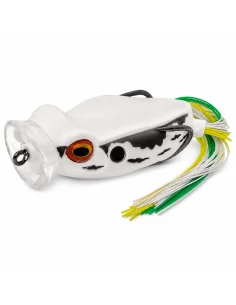 River2Sea Spittin Wa 55mm Topwater Frog Dirty White 16g Popper Oberflächenfischen Krautköder Froschimitat-Köder-JJ-Fishing 2