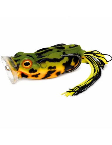 River2Sea Spittin Wa 70mm Topwater Frog Fire Belly 25g Popper Oberflächenfischen Krautköder Froschimitat-Köder-JJ-Fishing