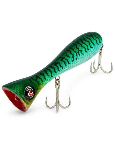River2Sea Dumbbell Popper 150mm 64g Sardine Glow Belly Oberflächen Köder Topwater Süß & Salzwasser Tuna Killer-Blinker / Spin...
