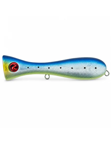 River2Sea Dumbbell Popper 150mm 64g Sardine Glow Belly Oberflächen Köder Topwater Süß & Salzwasser Tuna Killer-Blinker / Spin...