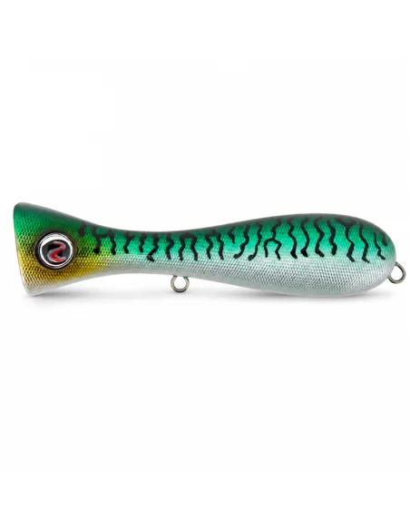 River2Sea Dumbbell Popper 150mm 64g Green Mackerel Oberflächen Köder Topwater Süß & Salzwasser Tuna Killer-Blinker / Spinnköd...
