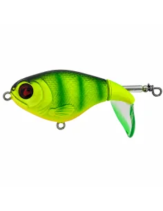 River2Sea Whopper Plopper 60mm Fire Tiger 6g Oberflächen Köder Das Original Hechtmagnet Topwater-Blinker / Spinnköder-JJ-Fishing