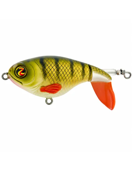 River2Sea Whopper Plopper 60mm Perca 6g Oberflächen Köder Das Original Hechtmagnet Topwater-Blinker / Spinnköder-JJ-Fishing