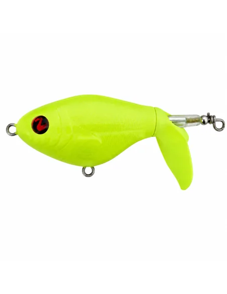 River2Sea Whopper Plopper 75mm Glow in the Dark Nachtleuchtend 16,5g Oberflächen Köder Das Original Hechtmagnet Topwater-Blin...