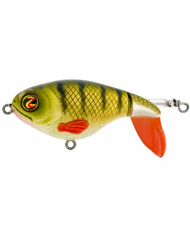River2Sea Whopper Plopper 75mm Perca 16,5g Oberflächen Köder Das Original Hechtmagnet Topwater-Blinker / Spinnköder-JJ-Fishing