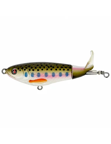 River2Sea Whopper Plopper 90mm Baby Trout 14g Oberflächen Köder Das Original Hechtmagnet Topwater-Blinker / Spinnköder-JJ-Fis...