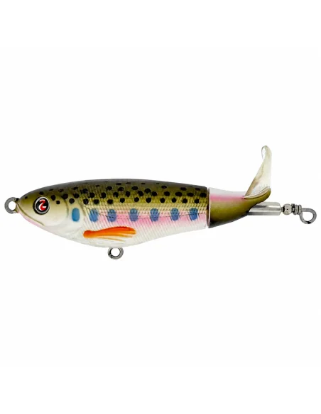 River2Sea Whopper Plopper 90mm Baby Trout 14g Oberflächen Köder Das Original Hechtmagnet Topwater-Blinker / Spinnköder-JJ-Fis...