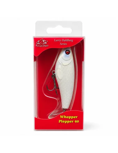 River2Sea Whopper Plopper 90mm Powder 14g Oberflächen Köder Das Original Hechtmagnet Topwater-Blinker / Spinnköder-JJ-Fishing