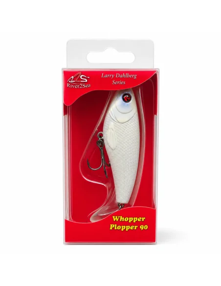 River2Sea Whopper Plopper 90mm Powder 14g Oberflächen Köder Das Original Hechtmagnet Topwater-Blinker / Spinnköder-JJ-Fishing