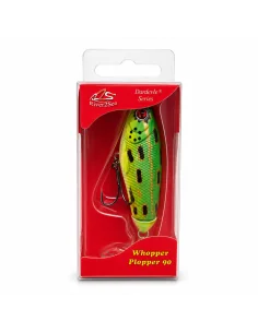 River2Sea Whopper Plopper 90mm Leopard Frog 14g Oberflächen Köder Das Original Hechtmagnet Topwater-Blinker / Spinnköder-JJ-F... 2