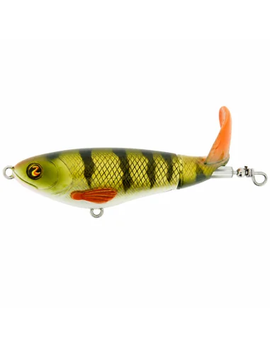 River2Sea Whopper Plopper 130mm Perca 39g Oberflächen Köder Das Original Hechtmagnet Topwater-Blinker / Spinnköder-JJ-Fishing