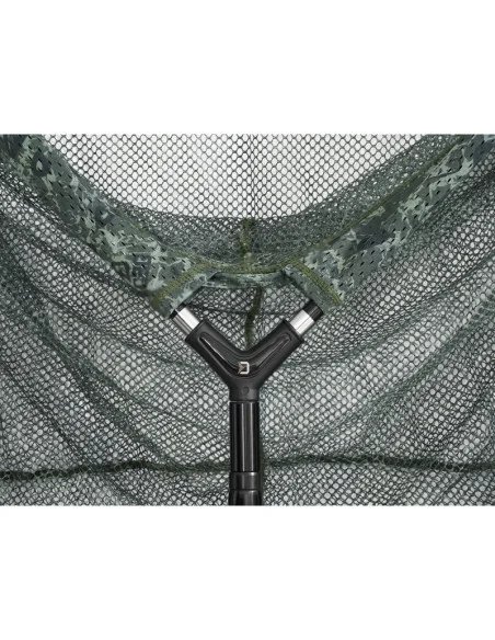 Delphin TELEFIX C2G 42Zoll Angelkescher Camo 100x100 Kescherstaab 1.8m Angelkescher Profi-Tackle & Co-JJ-Fishing