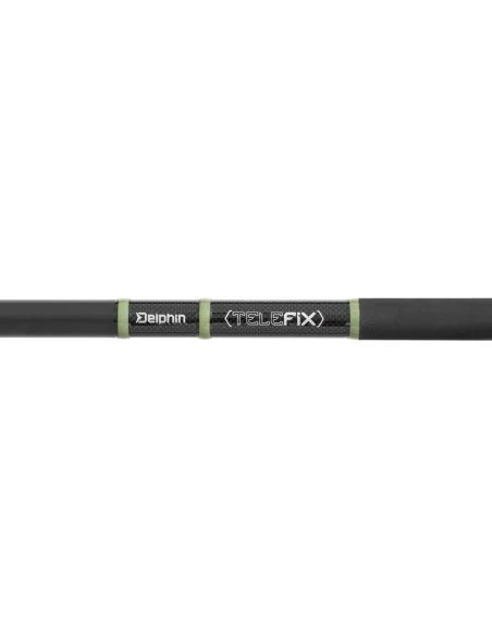 Delphin TELEFIX C2G 42Zoll Angelkescher Camo 100x100 Kescherstaab 1.8m Angelkescher Profi-Tackle & Co-JJ-Fishing