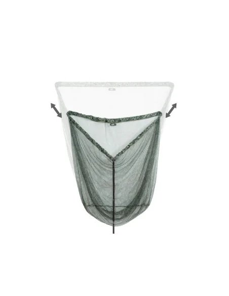 Delphin TELEFIX C2G 42Zoll Angelkescher Camo 100x100 Kescherstaab 1.8m Angelkescher Profi-Tackle & Co-JJ-Fishing
