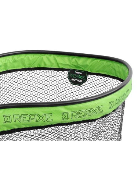 Delphin REAXE 60x50cm METHOD Kescherkopf Schwimmend Gummiert Tiefes Netz-Method Feeder-JJ-Fishing